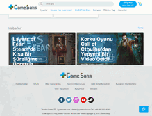 Tablet Screenshot of gamesatis.com